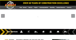 Desktop Screenshot of fanncontracting.com